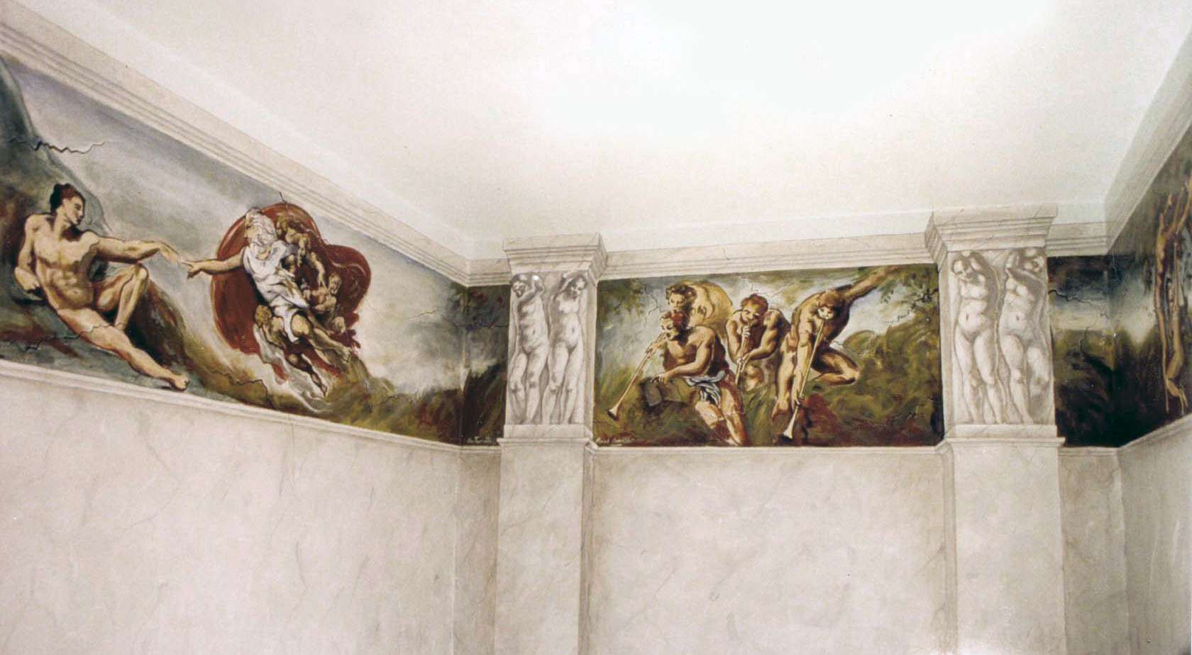 Peinture décoration fresque