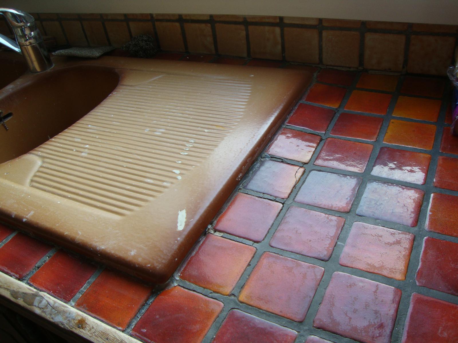 Peindre la faience cuisine plan de travail