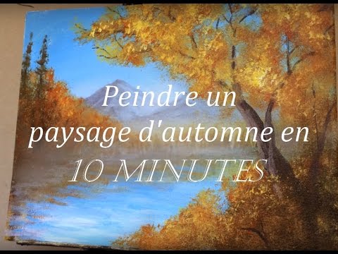 Tableau peinture acrylique youtube