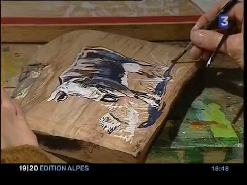 Cours peinture décorative sur bois