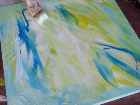 Peinture acrylique sur toile facile a realiser