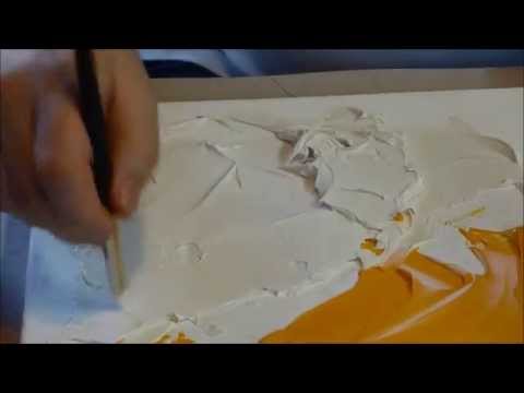 Comment faire de la peinture acrylique sur toile