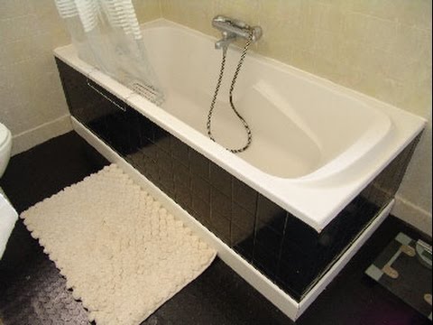 Peindre carrelage noir et blanc