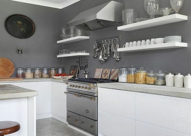 Peindre une cuisine en bois chêne - Livreetvin.fr