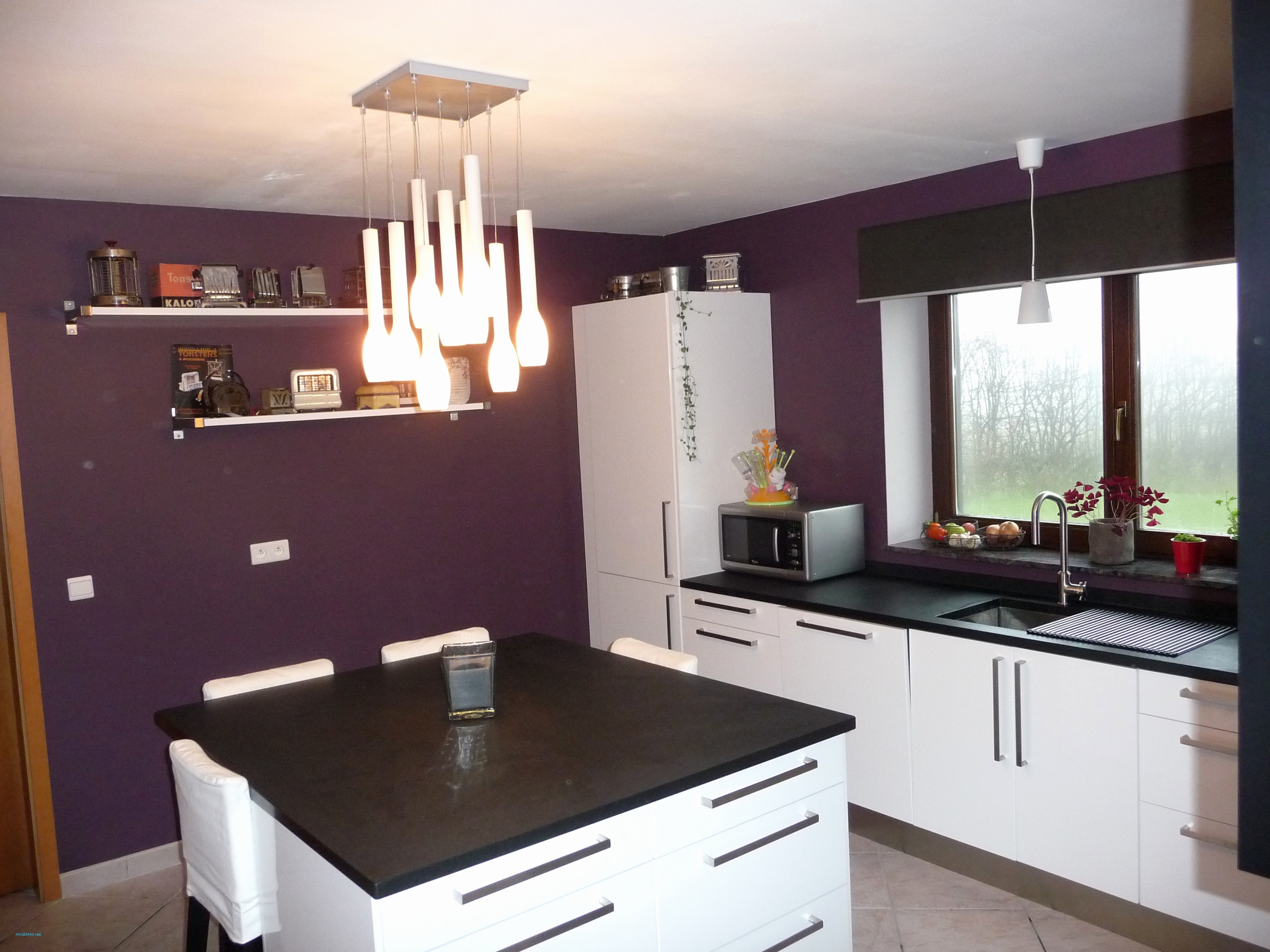 Peinture pour une cuisine blanche