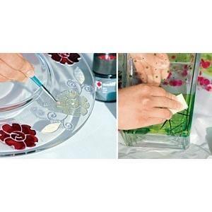 Peinture pour decoration verre