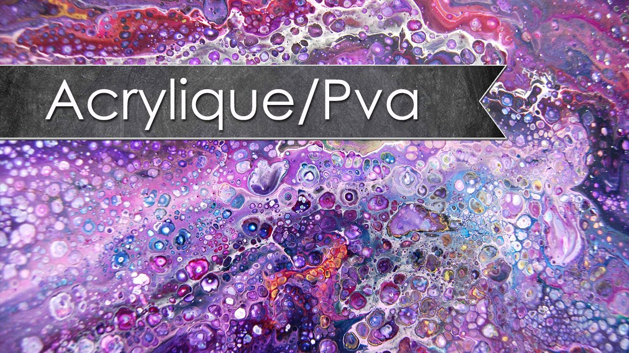 Peinture acrylique vinylique