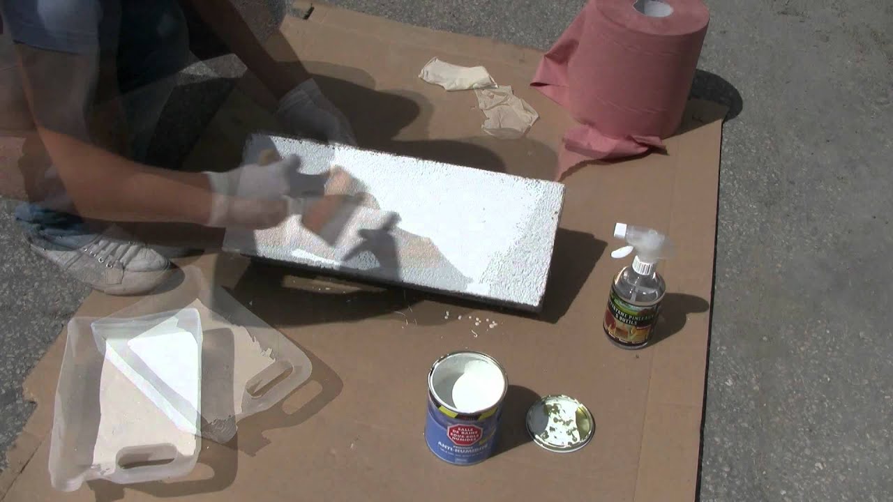 Peinture acrylique ou huile mur
