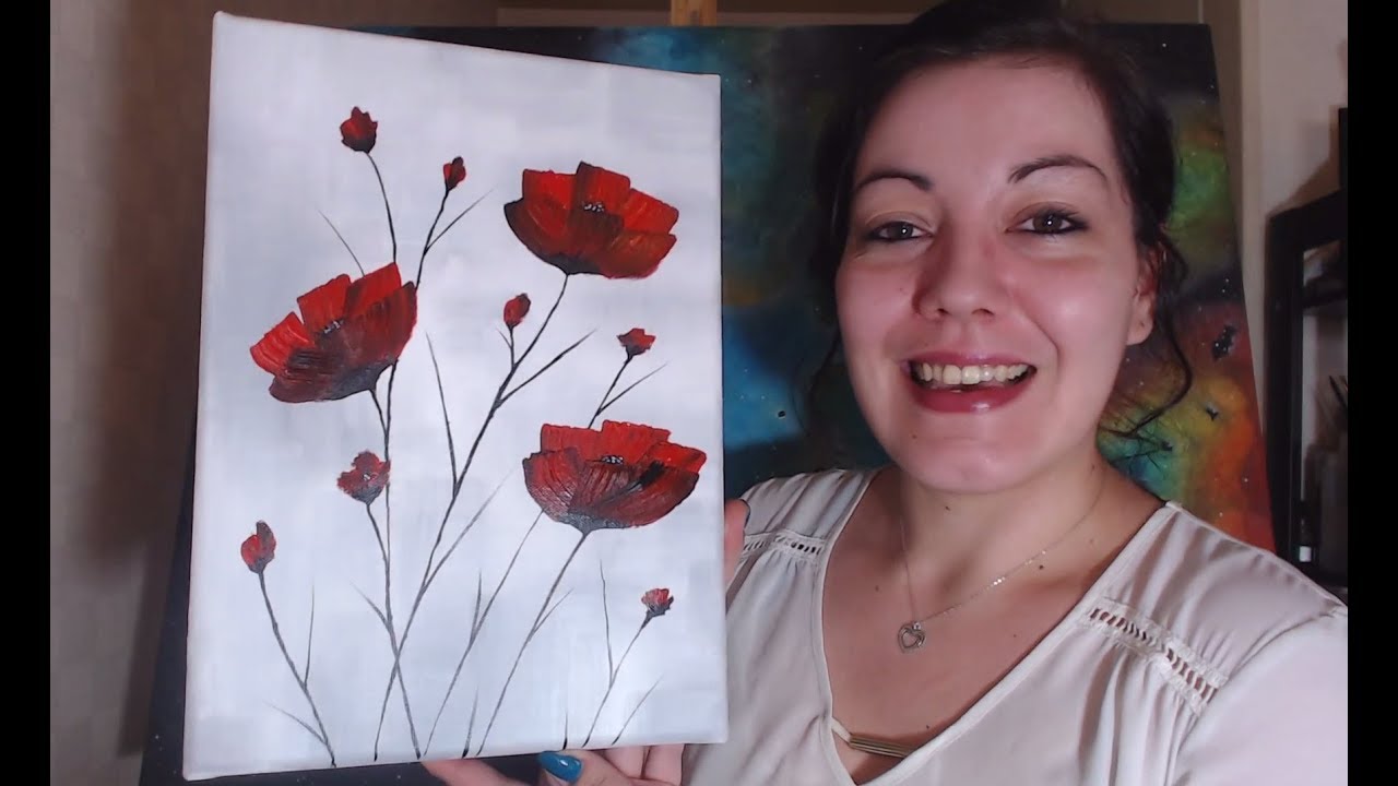 Peinture acrylique sur toile technique