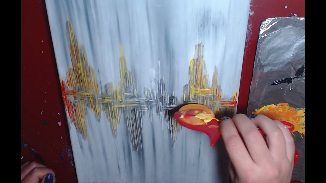 Idée peinture acrylique sur toile