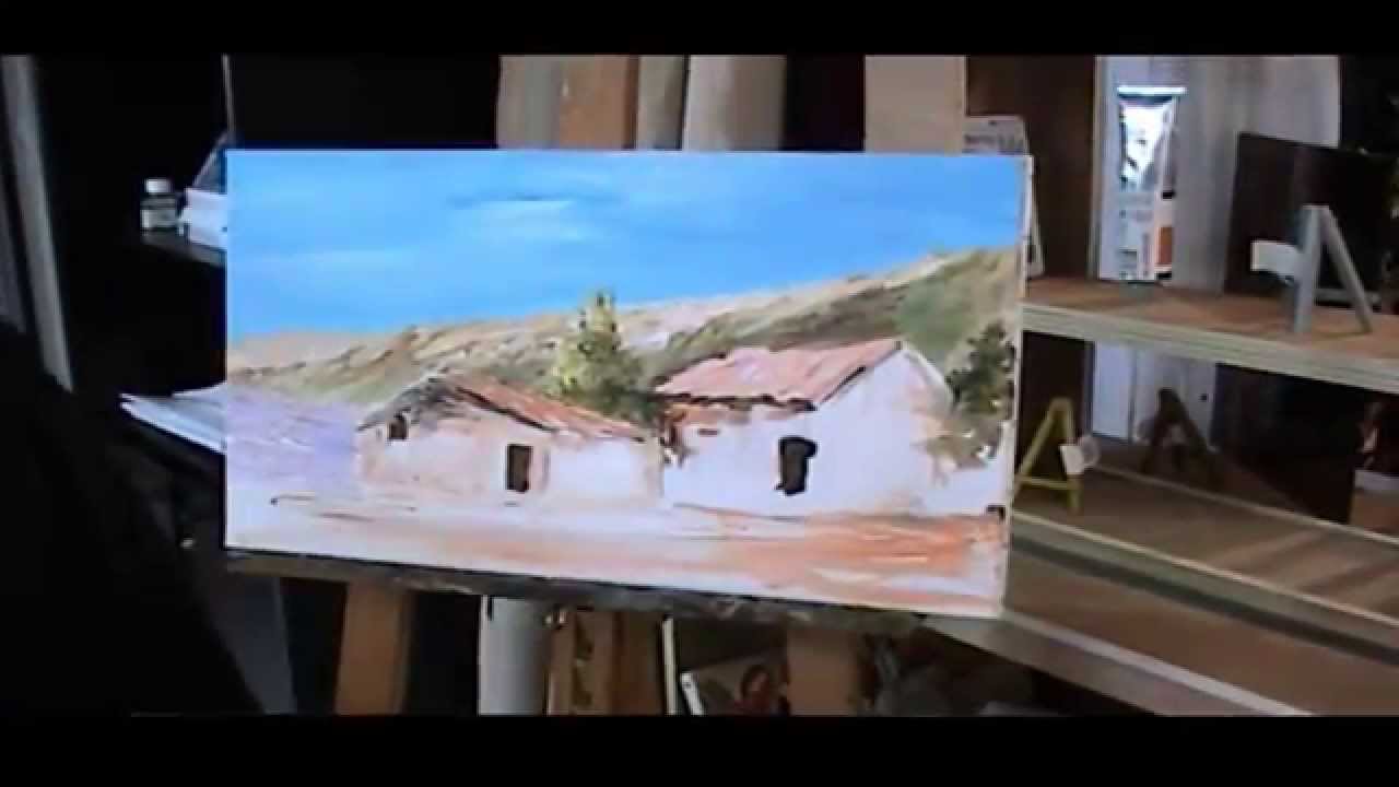 Débuter la peinture acrylique sur toile