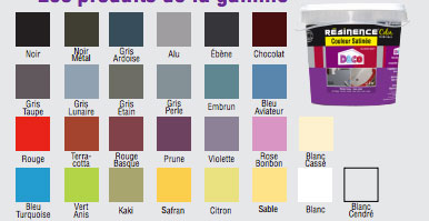 Coloris peinture carrelage v33