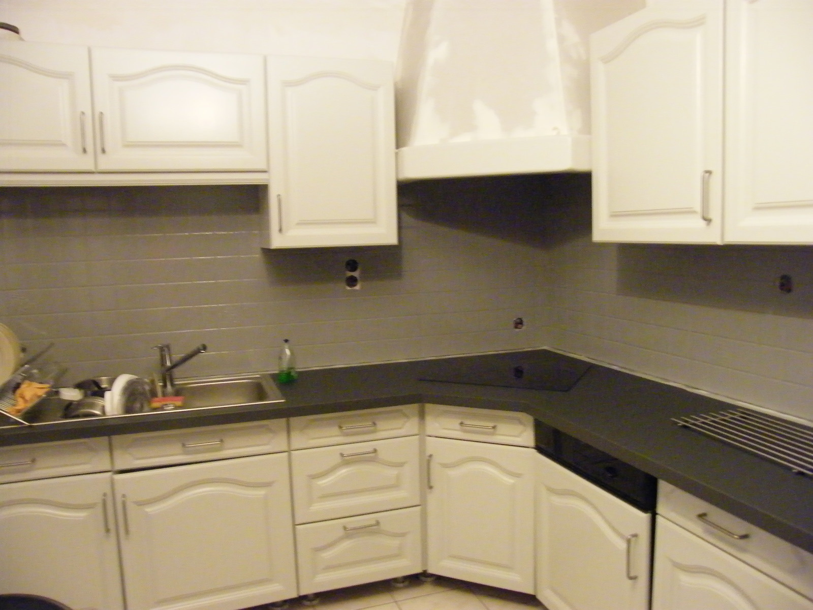 Repeindre meuble cuisine chene vernis