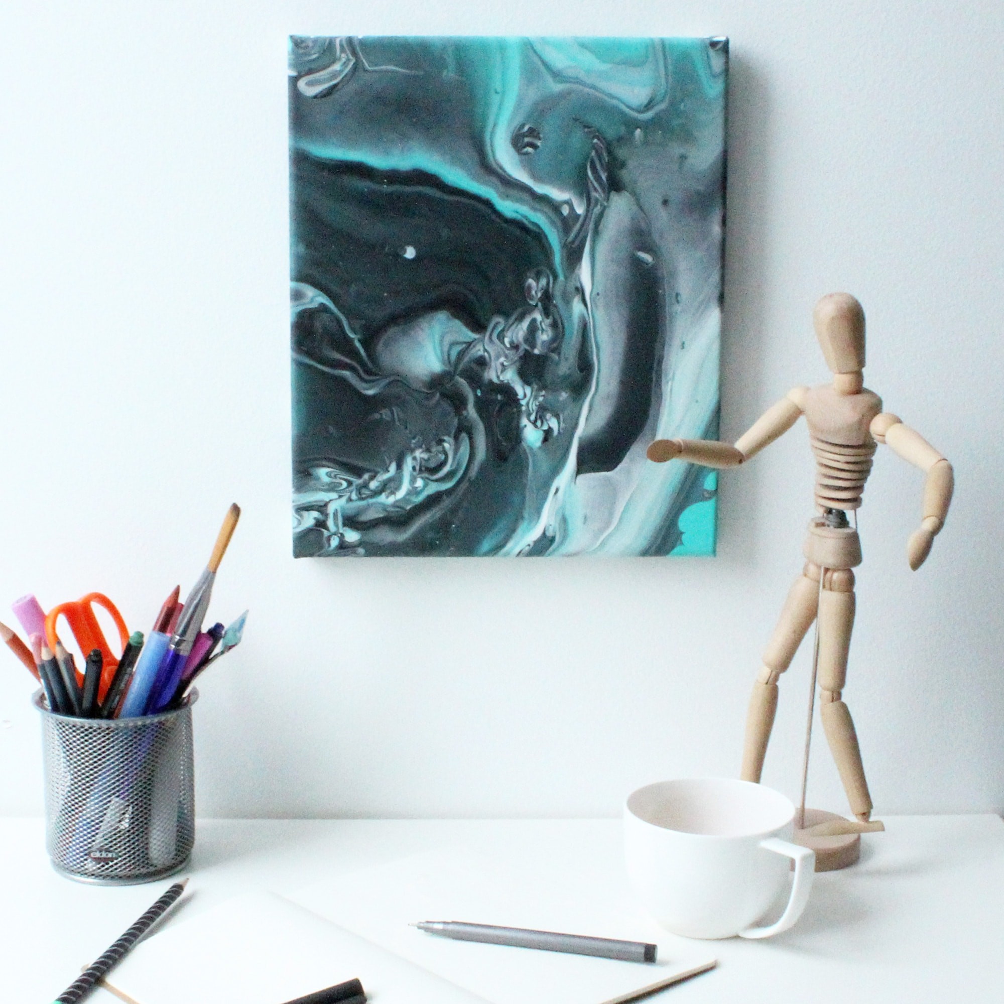 Enlever de la peinture acrylique sur une toile