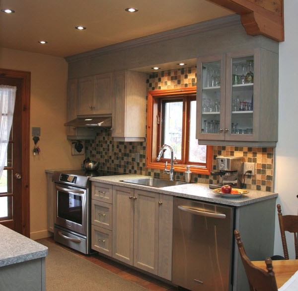 Peindre armoire cuisine en bois