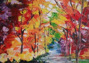 Retirer peinture acrylique sur toile