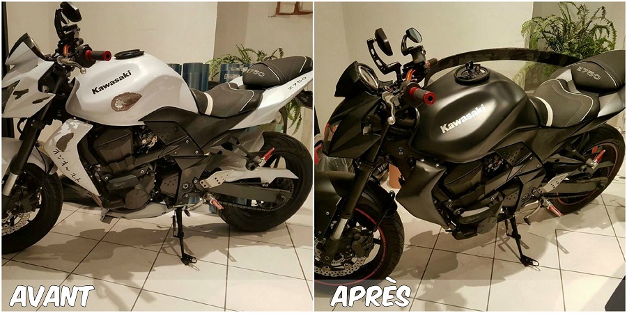 Devis peinture reservoir moto