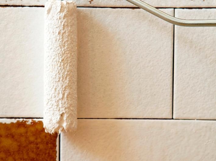 Peinture cuisine sur carrelage
