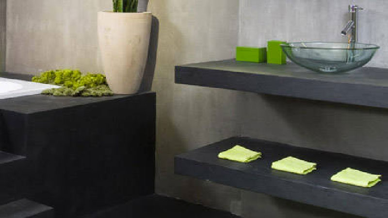 Peinture gris beton cuisine