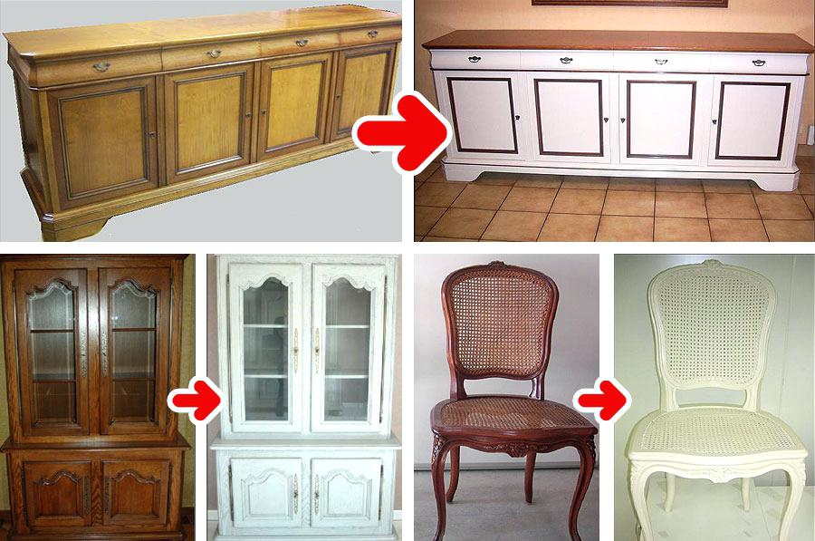 Comment peindre une cuisine en bois verni