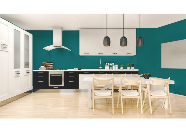 Peindre une cuisine en bois chêne - Livreetvin.fr