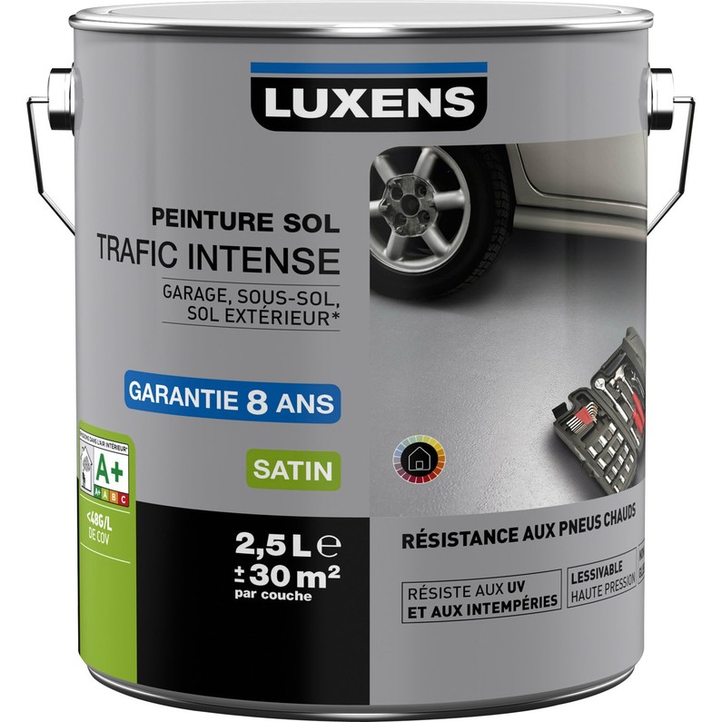 Peinture carrelage cuisine luxens