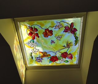 Peinture deco fenetre