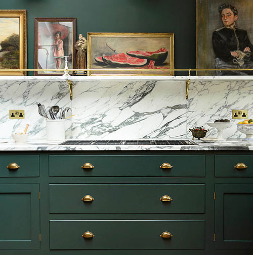 Peinture vert pour cuisine