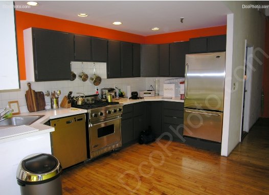 Peinture maison orange