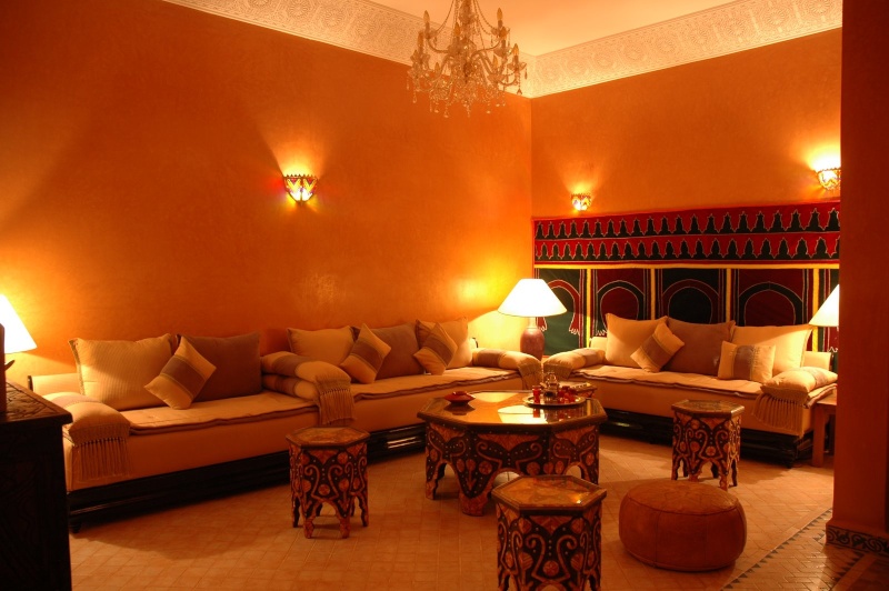 Decoration peinture maison marocaine