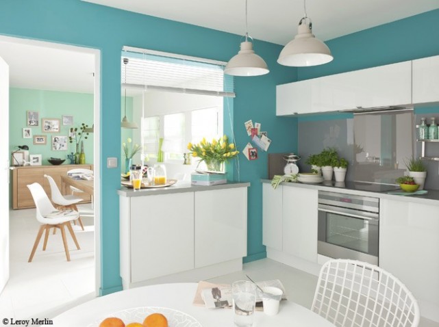 Deco cuisine peinture couleur