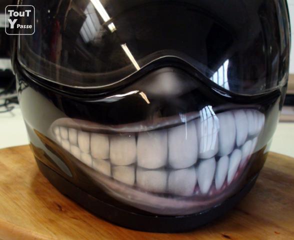 Peinture decoration moto