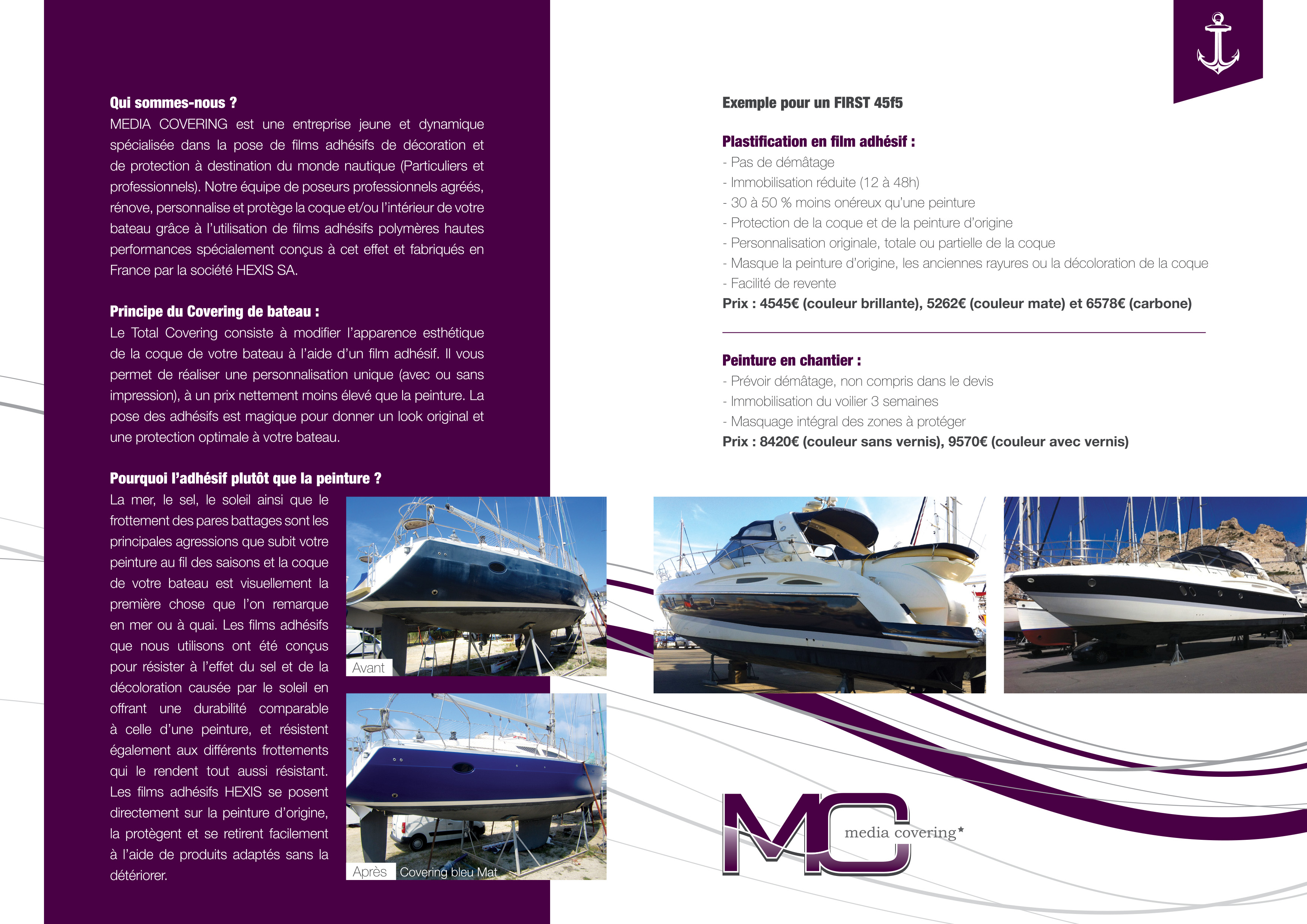 Devis peinture bateau