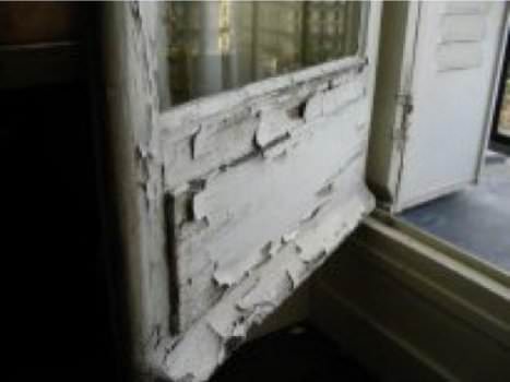 Travaux peinture plomb