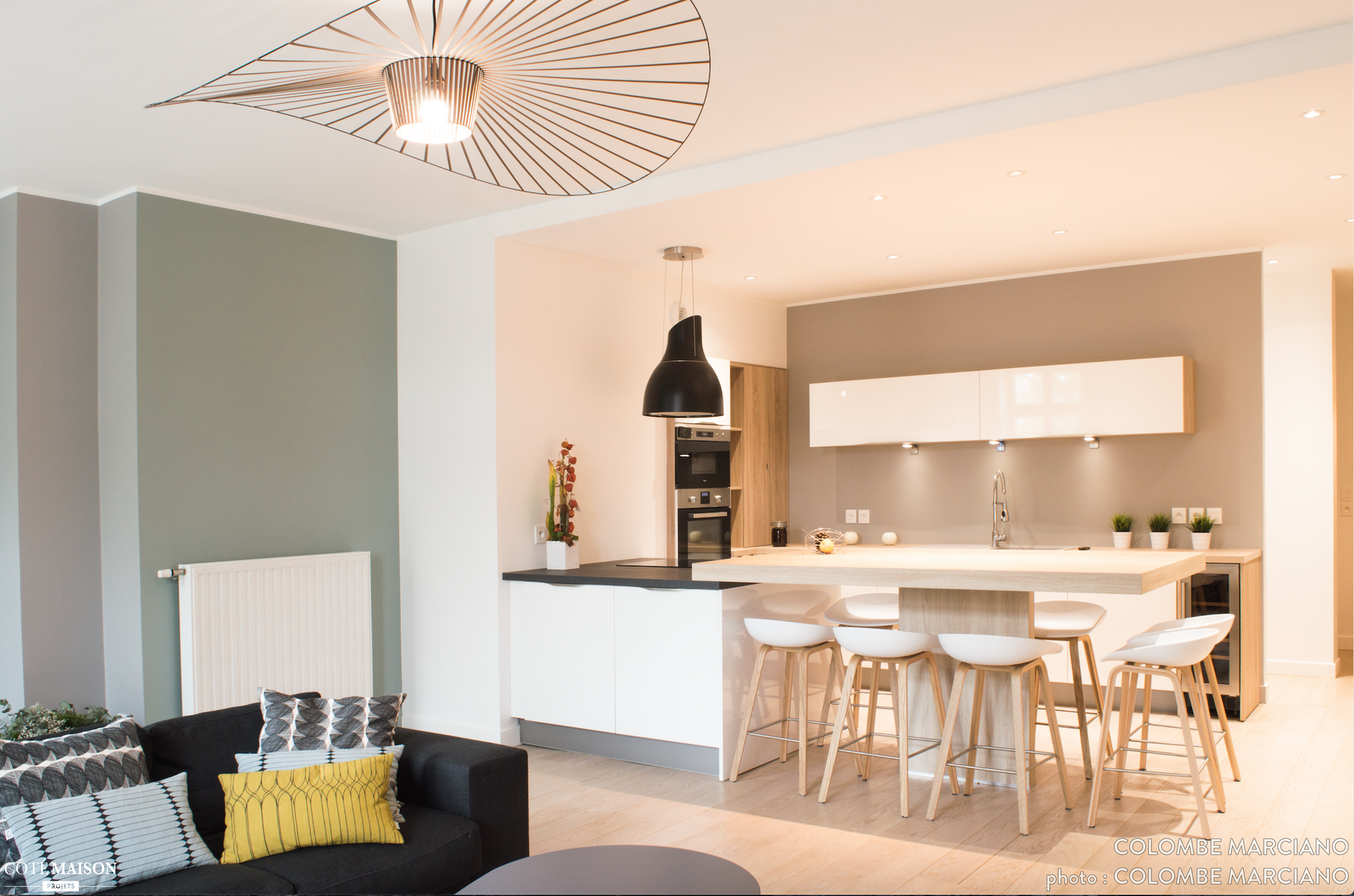 Couleur peinture cuisine scandinave