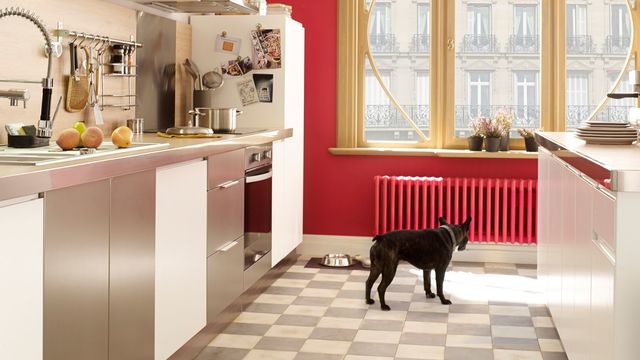 Peinture carrelage cuisine noir