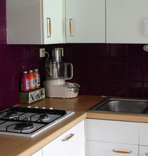 Photo peinture faience cuisine