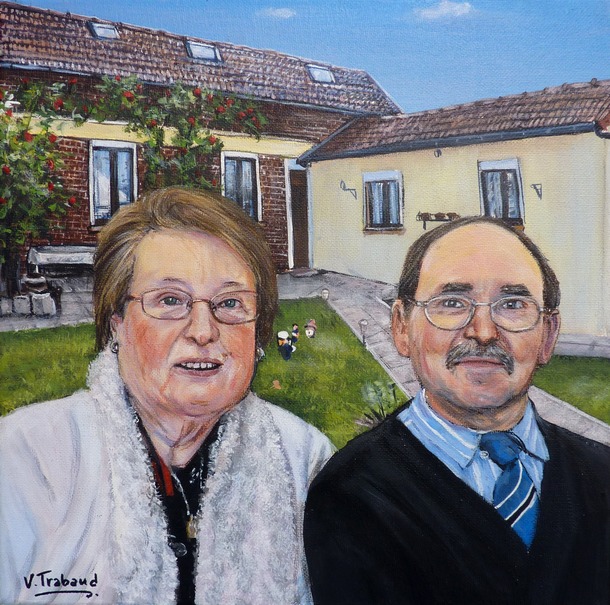 Peinture maison acrylique