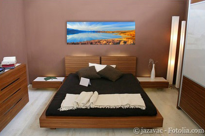 Deco chambre peinture turquoise