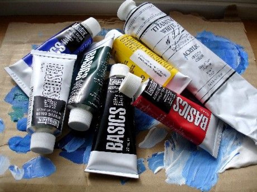 Peinture acrylique ne tient pas