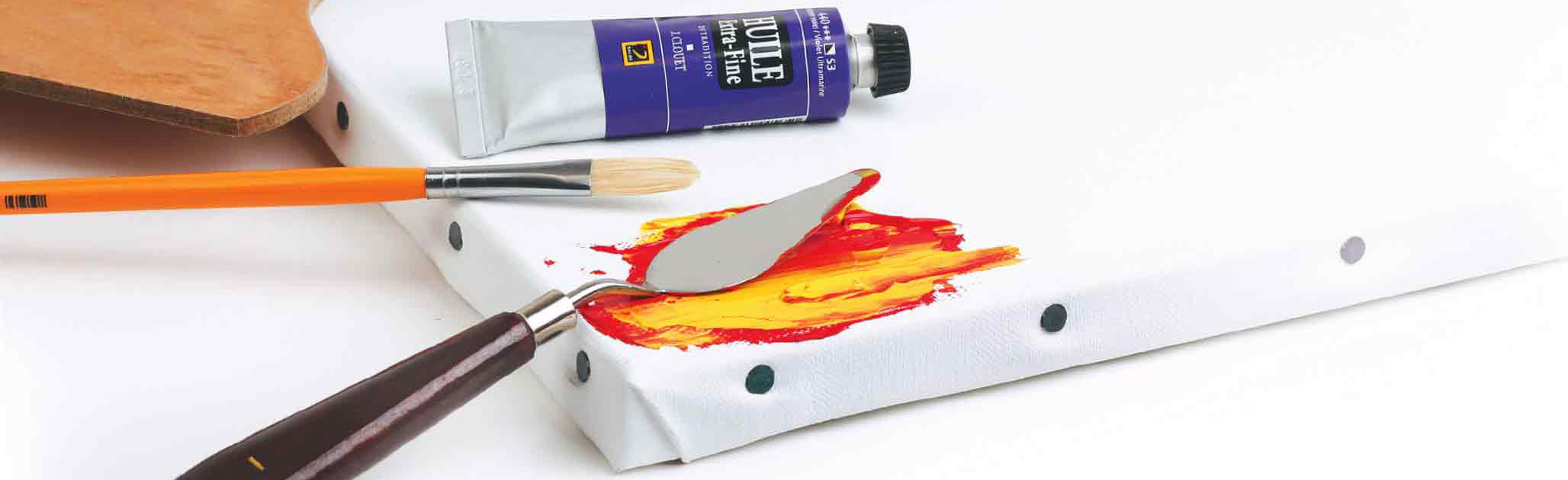 Enlever peinture acrylique sur une toile